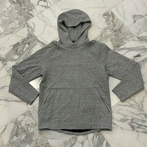 Lululemon textured hoodie double cotton gray